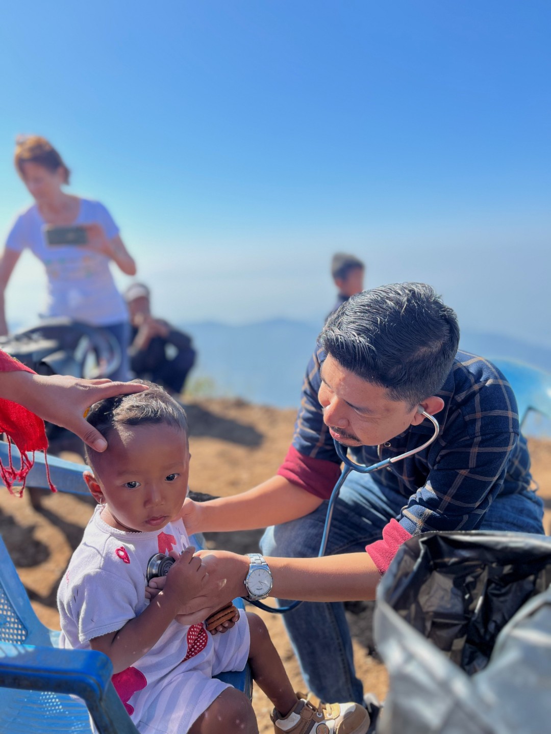 Kinderporträt in Nepal